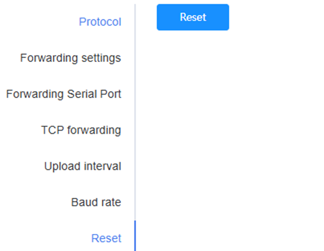 Reset Option