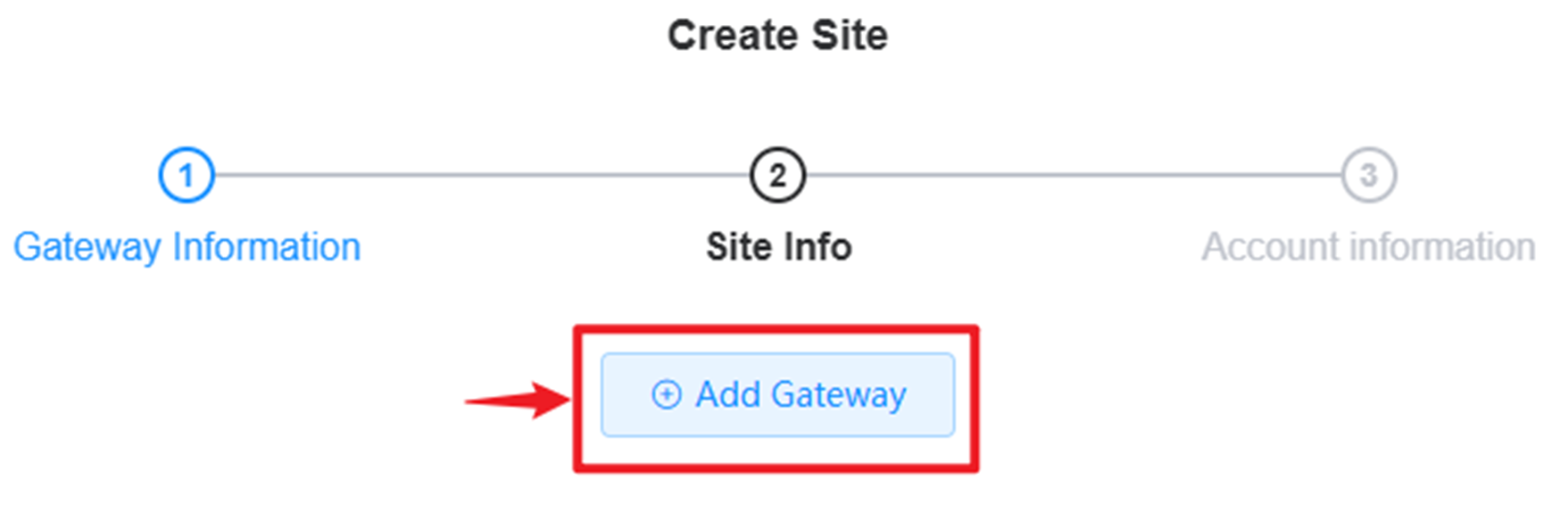 Add gateway