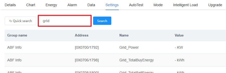 Quick Search